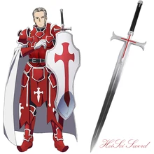 Cosplay sword art online sword caballeros de sangre historieta del anime japonés katana sword armas reales