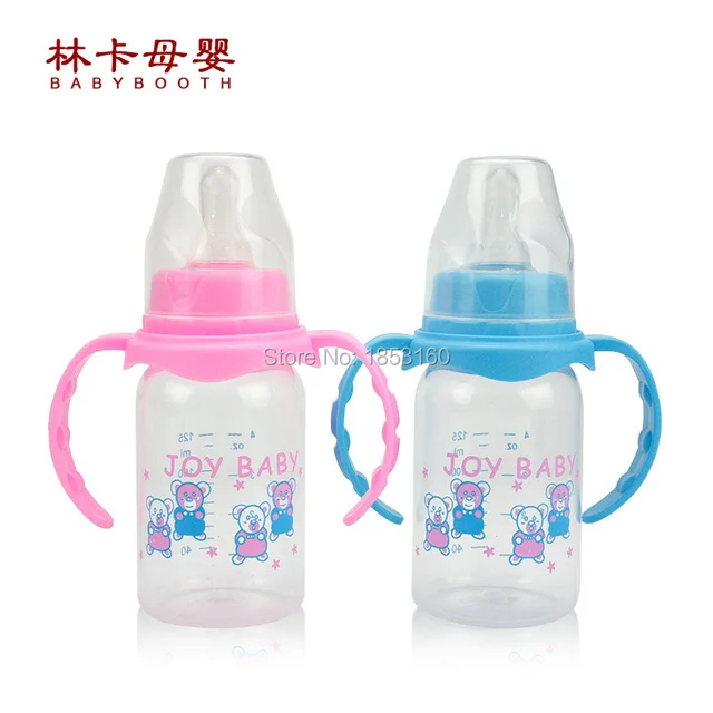 1pcs 125ml middle size silicone bottle baby feeding nursing baby bottle size