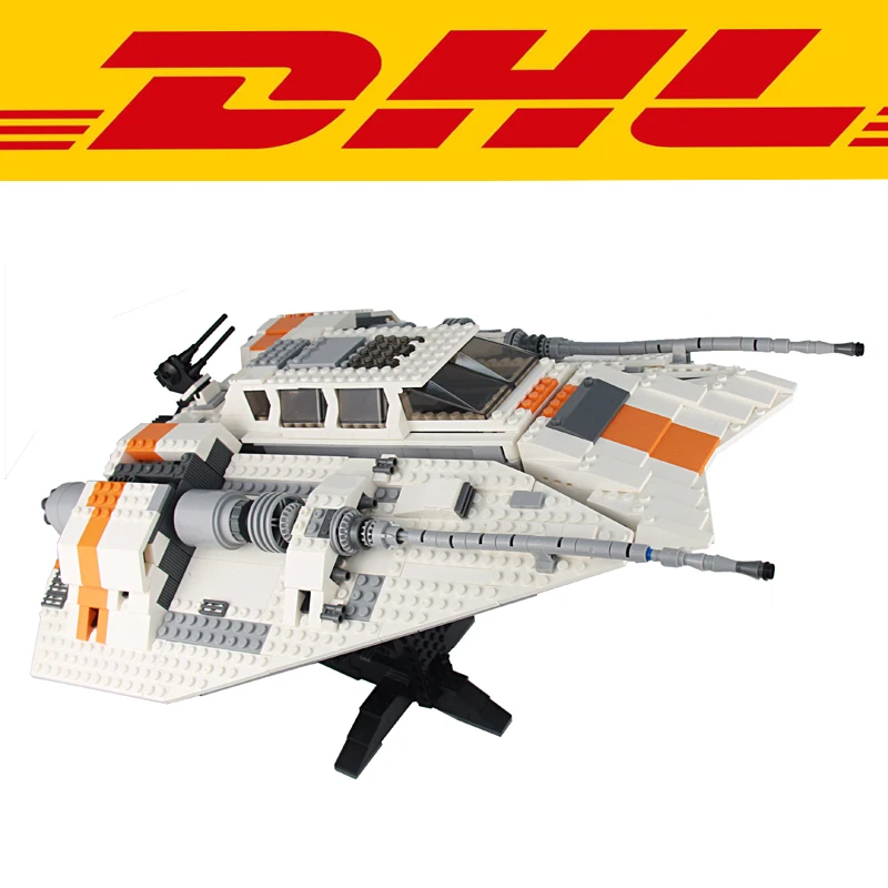 

2018 New 1457Pcs Star Wars Figures UCS Rebel Snowspeeder Model Building Kit Blocks Bricks Toy For Children Gift Compatible 10129