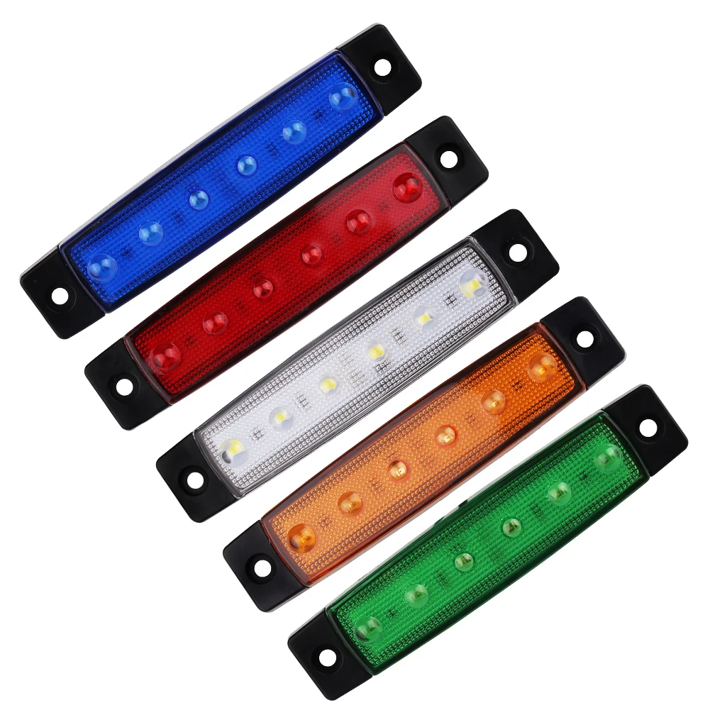 Herorider 24V 6 SMD СВЕТОДИОДНЫЙ Автомобильный Фонарь для автобуса грузовика прицепа