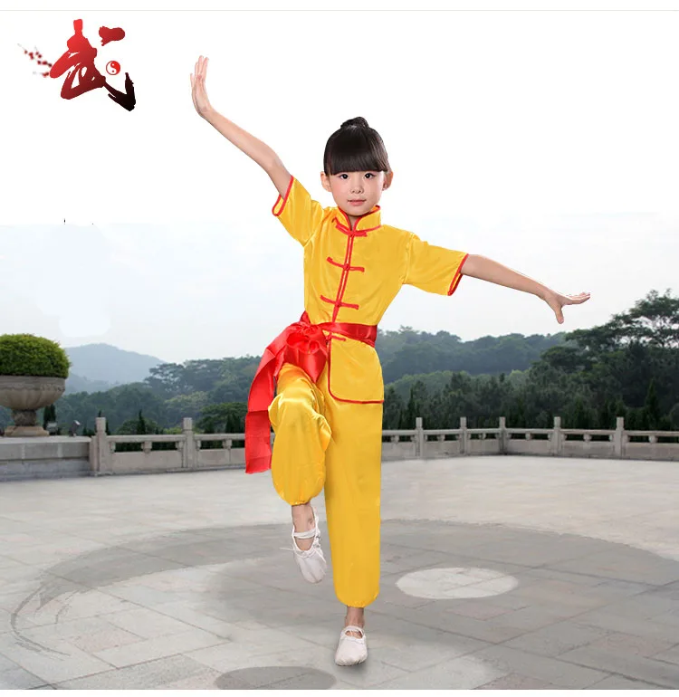 Для взрослых и детей добок Китайский традиционный ушу тхэквондо костюм кимоно для дзюдо Кунг фу Тай Чи форма для боевых искусств