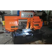 GB4028 горизонтальный ленточный пильный станок высокого качества деревообрабатывающий станок для резки металла ленточный пильный станок 380 В 220 кВт 400* мм