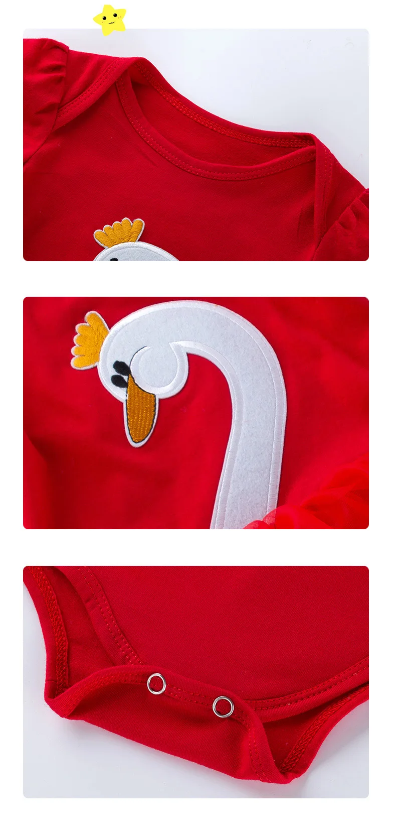 13Baby Girl Rompers Jumpsuit Dress Sets Summer Clothes Swan Short Sleeve Bowknot Headband Infant Girl Costume Kids Dress Body Baby Newborn Bodysuit Baby Girl Onesie yk024