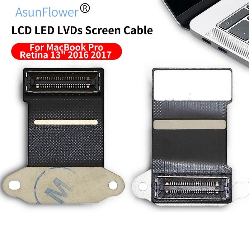 

For Macbook Pro Retina 13" 2016 2017 Year Laptop A1708 LCD LED LVDs Screen Display Flex Cable Screen Line For Mac Book Pro/2017