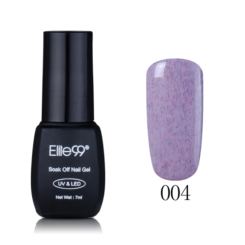 Elite99 эффект искусственного меха гель для ногтей замачиваемый УФ светодиодный Гель-лак для нейл-арта 21 цвет для гель-лаков Гель-лак Vernis Полупостоянный - Цвет: 004