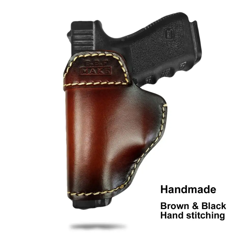 B.B.F MAKE Gun Holster Leather S & W М P щит Глок 17 19 22 23 26 27 32 33 42 43/Спрингфилд XDS с доски кобуры