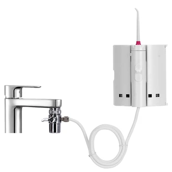 

10 Tips Faucet Oral Irrigator Portable Dental Irrigador Water Dental Flosser Water Jet Toothbrush Oral Irrigation Teeth Clean