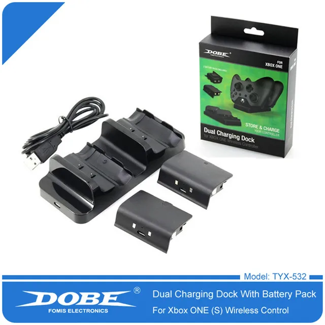 Best Price Dual Wireless Charger for Xbox One Controller Charger Battery Pack for Xbox One Charging Station