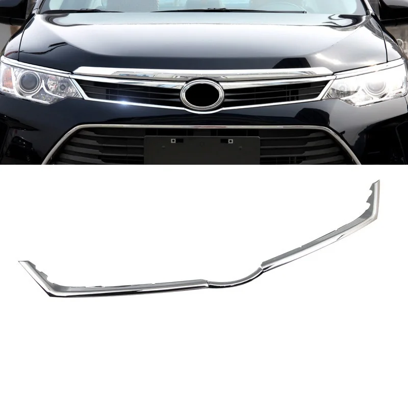 

Car Grille Exterior Excent Chromium Automobile Decorative Parts Decoration Mouldings Modification 15 16 17 18 FOR Toyota Camry