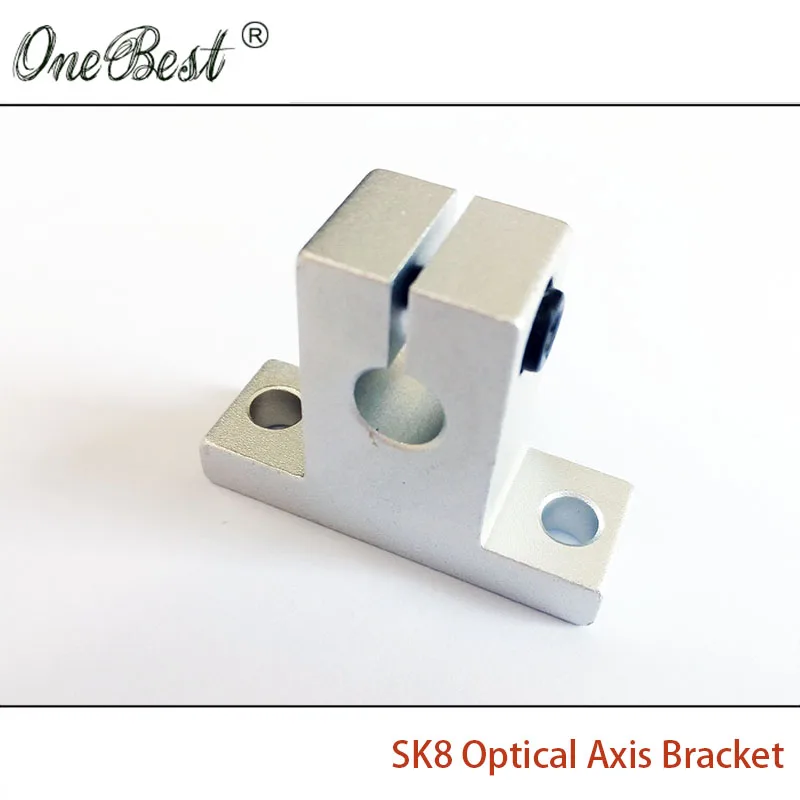 2Pcs lot Vertical SK8 Optical Axis Bracket font b 3D b font font b Printer b