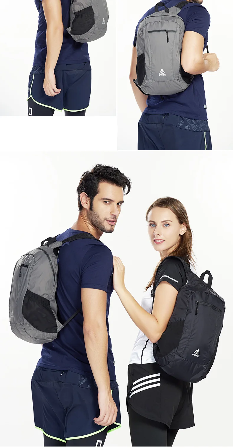 ANMEILU 15L сверхлегкий рюкзак для путешествий, походный рюкзак для кемпинга, водонепроницаемый рюкзак для альпинизма, спортивная сумка для мужчин и женщин