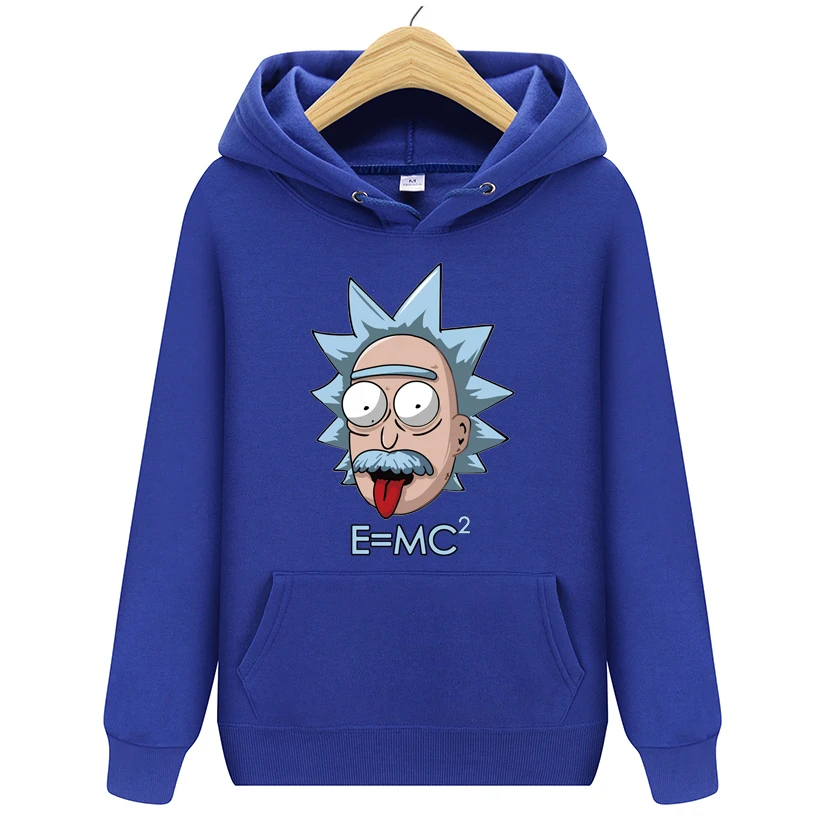 

New Fashion Brand Rick Morty Print Sportswear Hoodies Men's Sweatshirt Male Hooded Rick Morty Pullover Hoody clothing