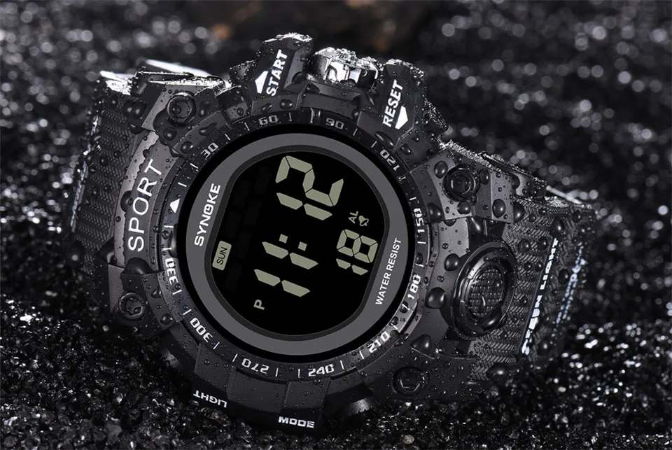 Military Wristwatch Sports Men LED Electronic Watches Fashion Digital Wrist Watches Mens Outdoor Life Waterproof Watch Hot sale (3)