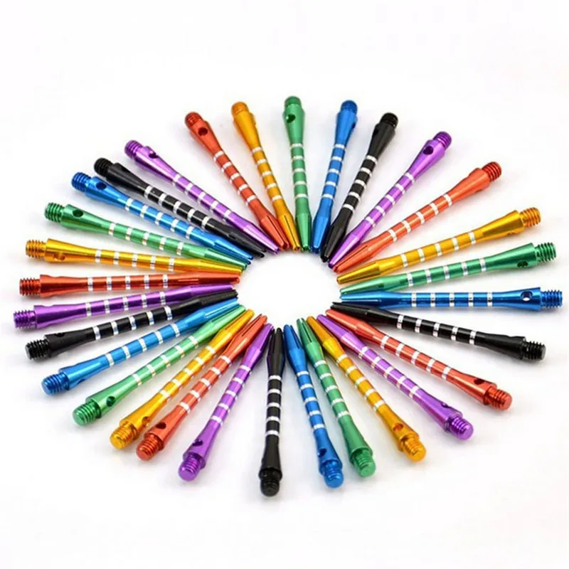 

10pcs/lot Aluminum Medium Darts Shafts Harrows Dart Stems Throwing Accessories Throwing Toy Darts Shafts