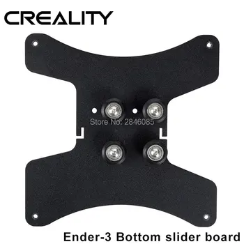 

CREALITY 3D Official Store Supply Hot Bed Base plate slider Board For 3D Printer Ender-3 Printer Kit