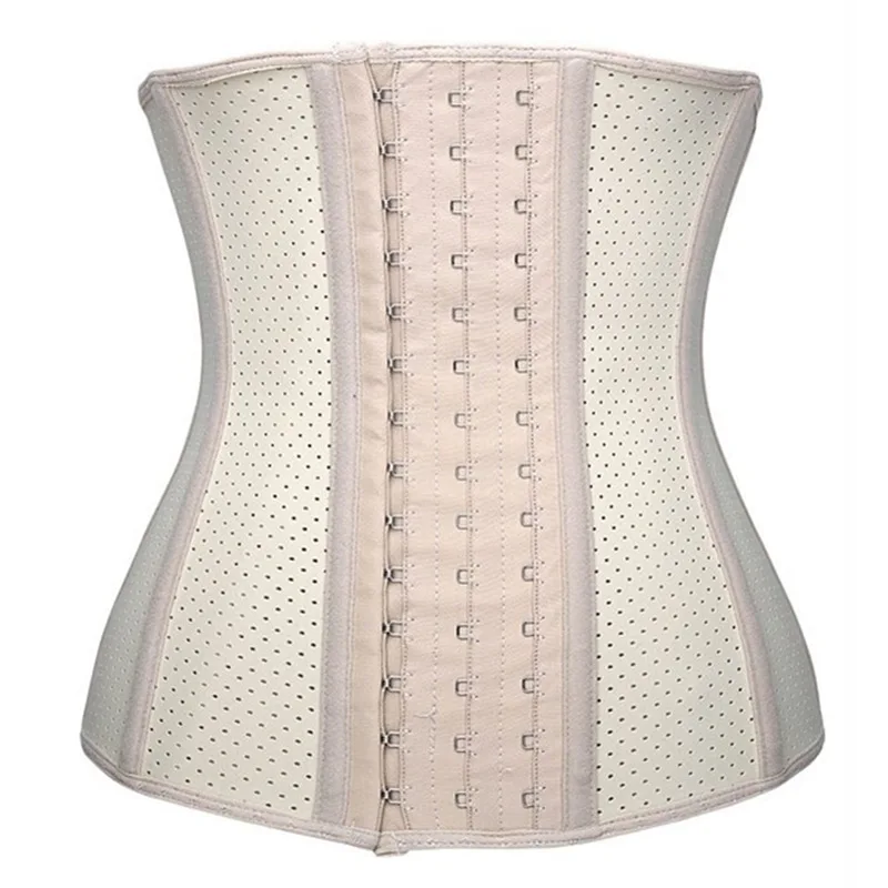 

Newest Fancy Summer Breathable Latex Waist Trainer Corsets Cincher Women Body Shapers Slimming Shapewear Sexy Waist Trainer