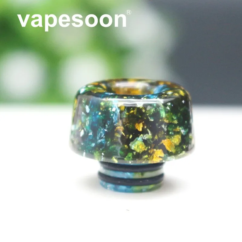 Дрип тип VapeSoon Resin 510 мундштук с широким отверстием для вейпа дрип резьбы RTA RDTA танк