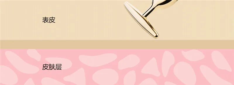Xiaomi inFace Gold beauty Bar позолоченная Массажная головка скорость обмена веществ лифтинг для лица устранение отеков Спа Портативный beauty Bar