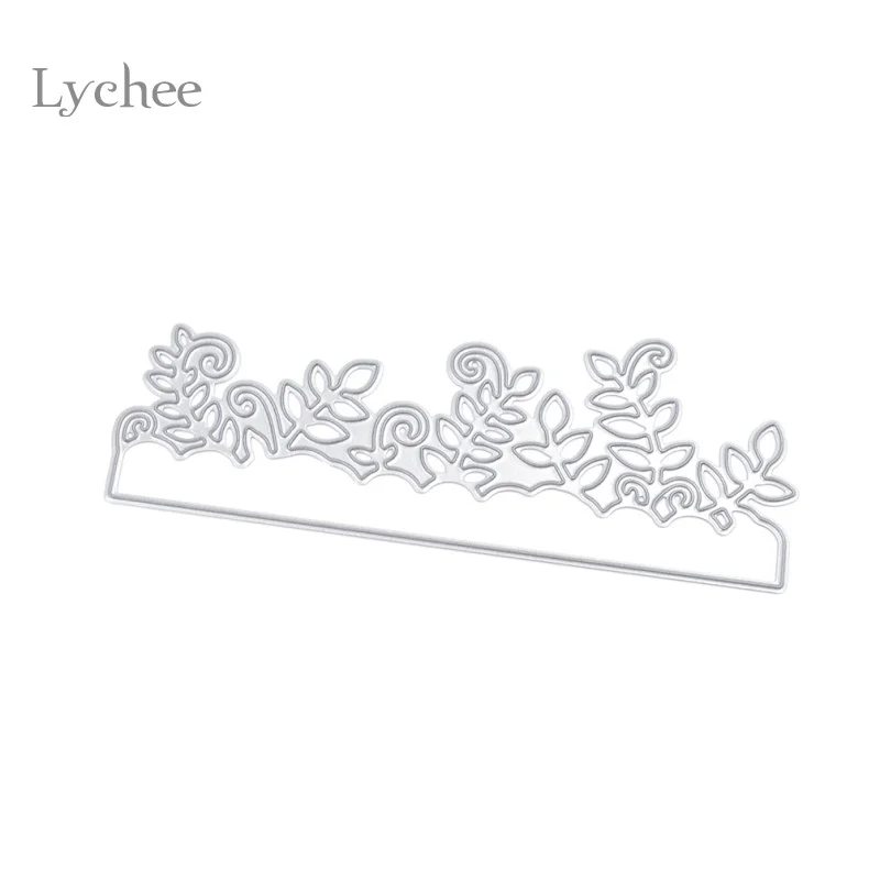 Image Lychee Grass Leaves Cutting Dies Stencils for DIY Scrapbooking Album Decorative Embossing Folder Suit DIY Paper Cards Craft