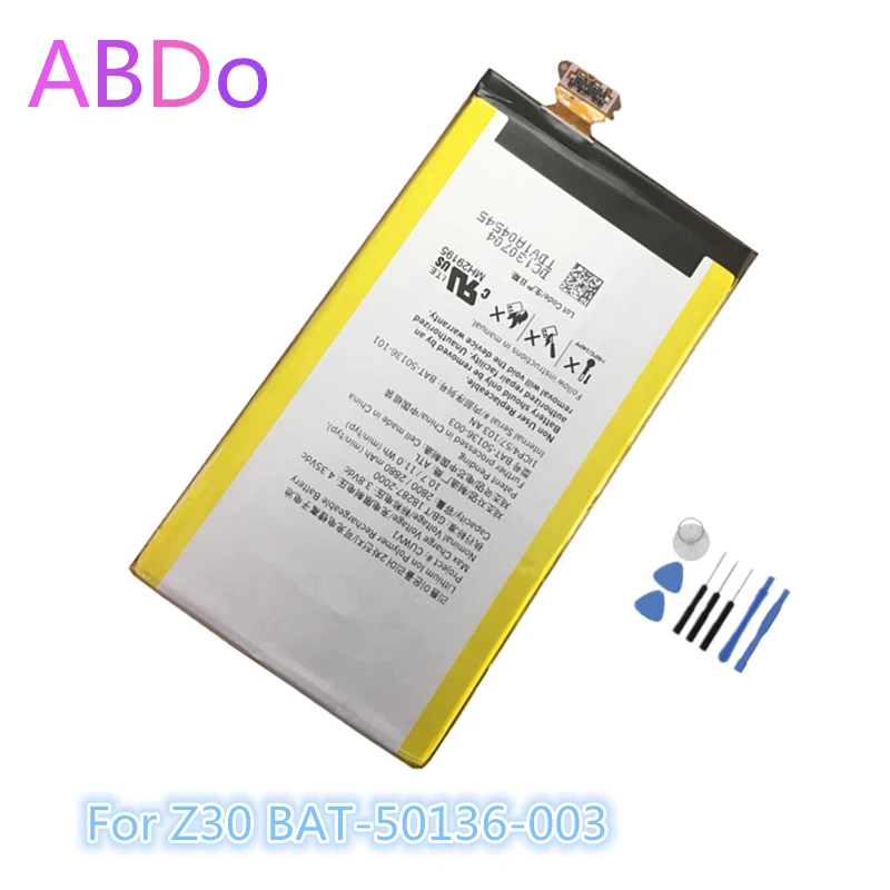 Летучая мышь-50136-003 аккумулятор для телефона BlackBerry Z30 1800mAh сменные батареи AAA