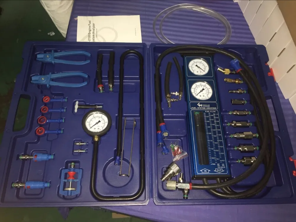 Automotive efi2100 engine fuel system analyzer fuel system failure