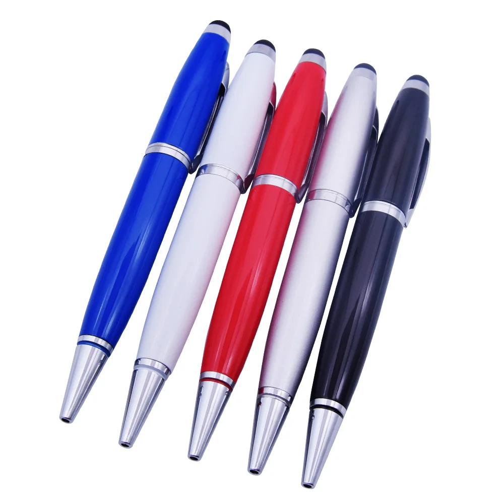 

Ballpoint pendrive pen USB flash drive 2.0 student gift 4gb 8gb 16gb 32gb 64gb portable memory stick over 10pcs free custom logo