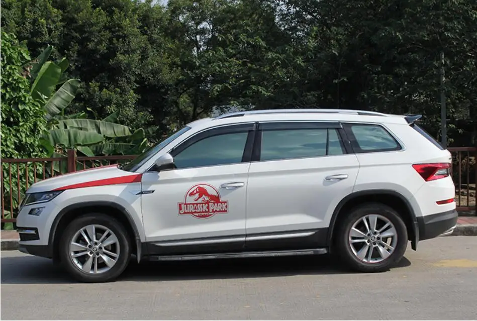 JINGHANG ABS заднее крыло багажника выступ Спойлеры для Skoda KODIAQ