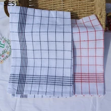 Классические салфетки для мытья посуды полотенце хлопок /проверенная полоса напечатанная 40*60 см/кухонные товары/много видов применения