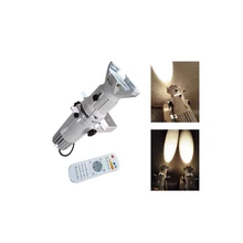 Новое поступление 26-50 градусов 2в1 WW/CW 20 Вт мини цветной Точечный светильник Leko tv Studio Light Эллипсоидальное освещение с пультом дистанционного управления