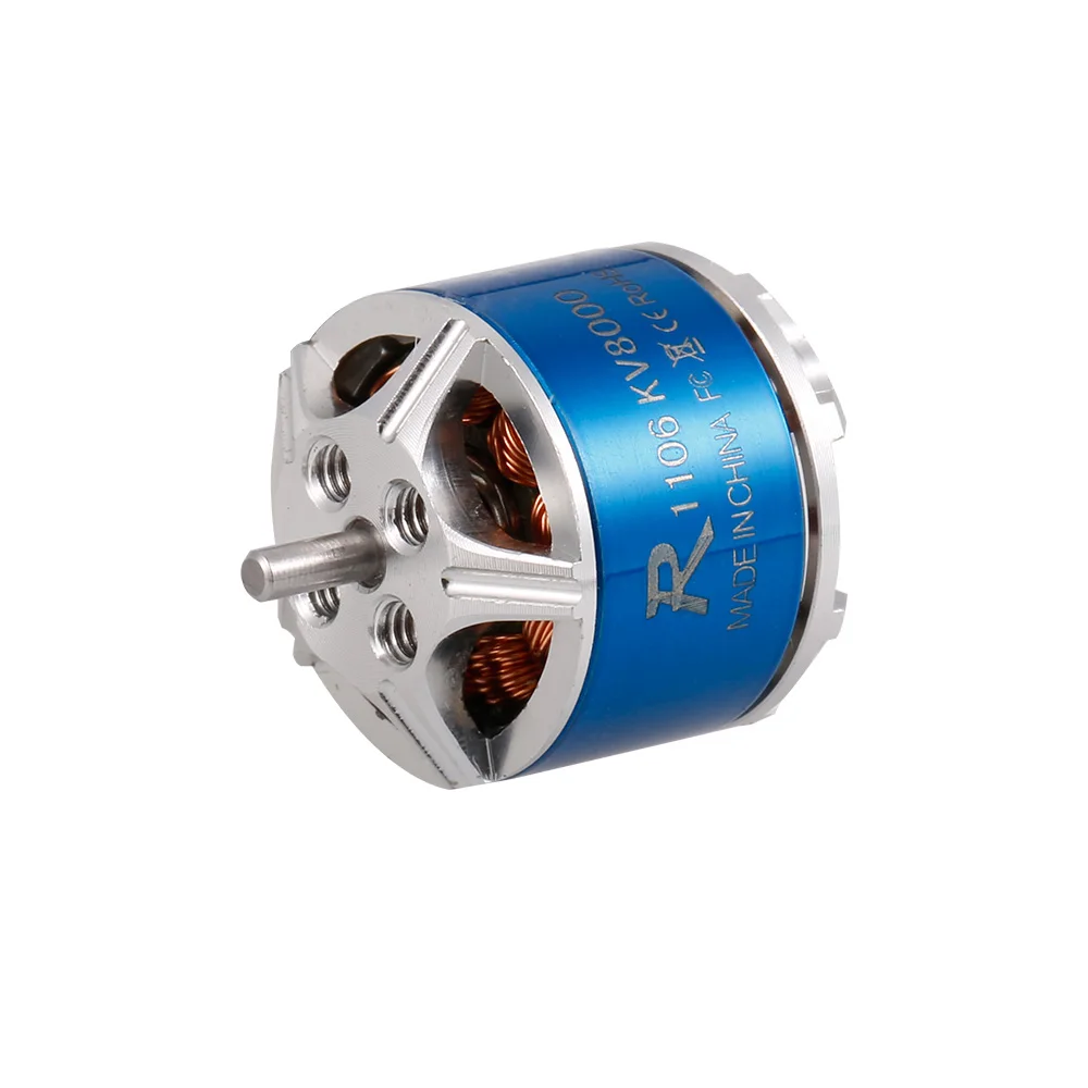 

New 4pcs Brushless Motor SUNNYSKY R1106 8000KV 1-2S RC Motor for 60 70 80 90mm Micro FPV Racing Drone Quadcopter Servo Parts