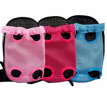 3 цвета, четыре фута, рюкзак для собак, сетчатая вентиляционная сумка для собак, нагрудный рюкзак для пуделя, чехол для переноски, товары для домашних животных S, M, L