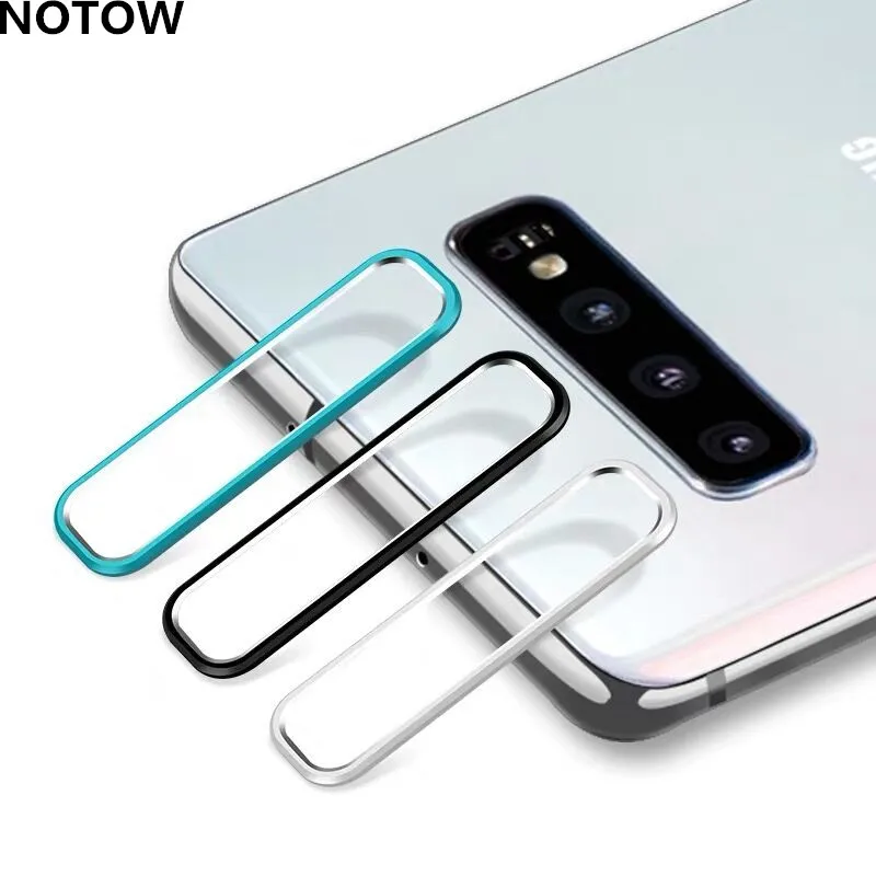 

NOTOW Camera Lens Protector Ring Guard Circle Metal Lens Film Protector Cover for Samsung Galaxy s10/s10plus