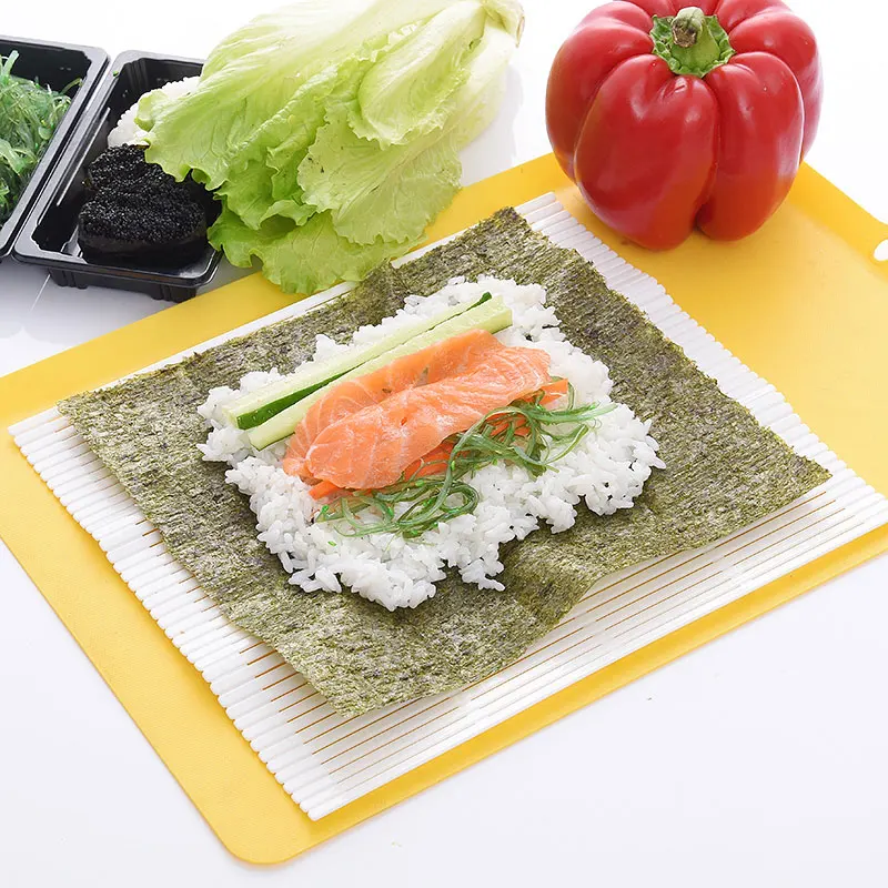 

'The Best' Sushi Maker Kit Rice Roll bamboo Mold Kitchen DIY Mould Roller Mat Rice Paddle 889