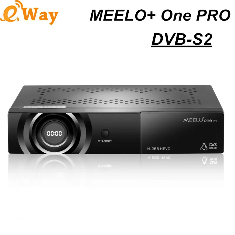 

1080P Full HD DVB-S2 H.265 Set Top Box MEELO One PRO Digital Satellite Receiver Linux OS Support IPTV 4 Digits Display