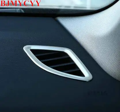 

BJMYCYY Chromed Stainless Steel Inner Upper Air Condition Vent Outlet Frame Cover 2pcs For BMW X1 E84 2009 - 2015