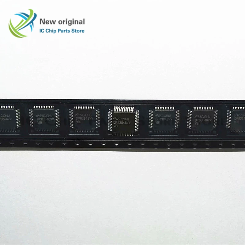 

DP83848IVVX DP83848 QFP48 Driver Receiver Transceiver 100% new original integrated IC chip