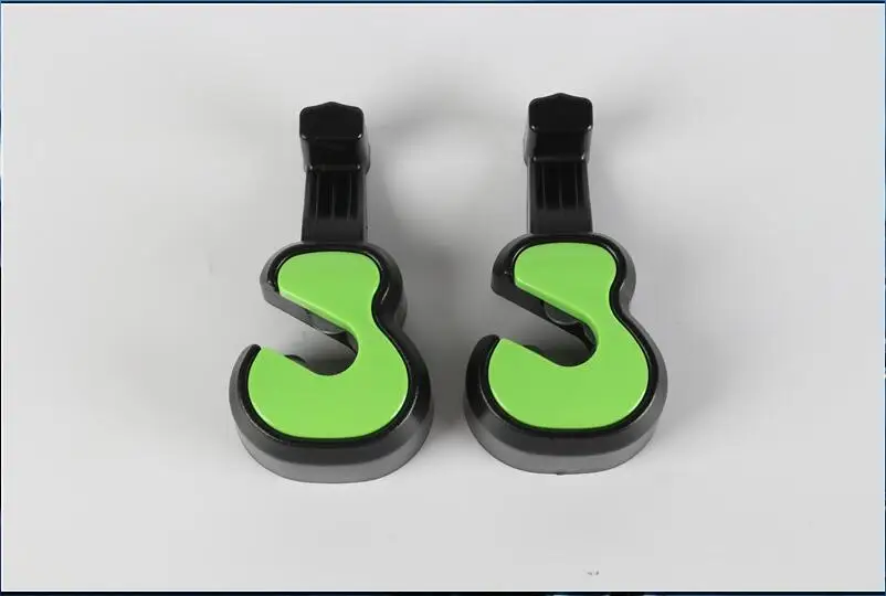 Автомобильный крючок на подголовник с держателем для телефона задняя вешалка GMC