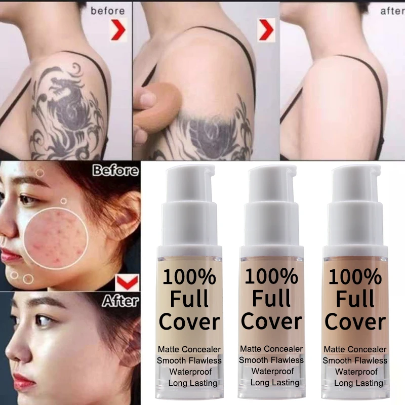 

private label accpted Full Cover Concealer foundation Brighten wholesale Concealer foundation private custom logo