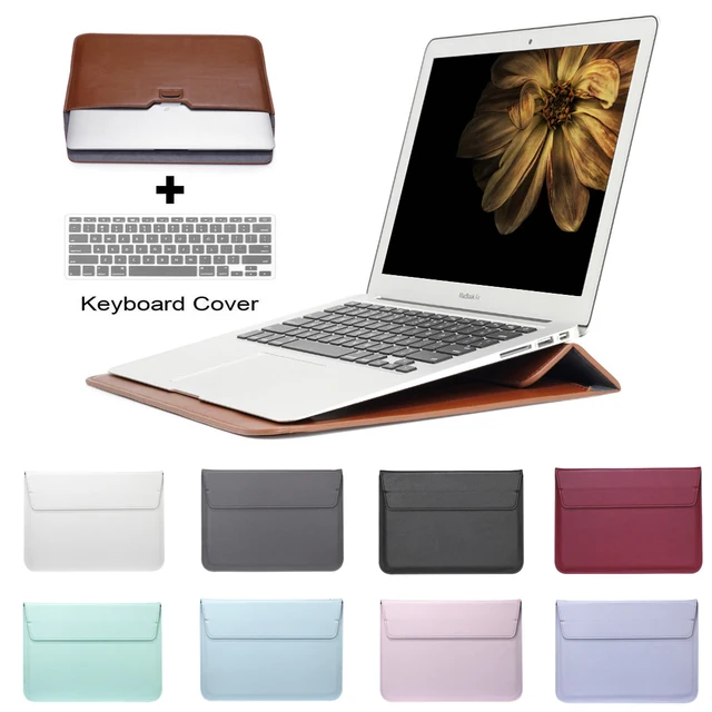 SZEGYCHX Leather Mail sack Sleeve Bag Case For Macbook Air 13 Pro Retina 11 12 13 15 Notebook Laptop Cover For Macbook 13.3 inch