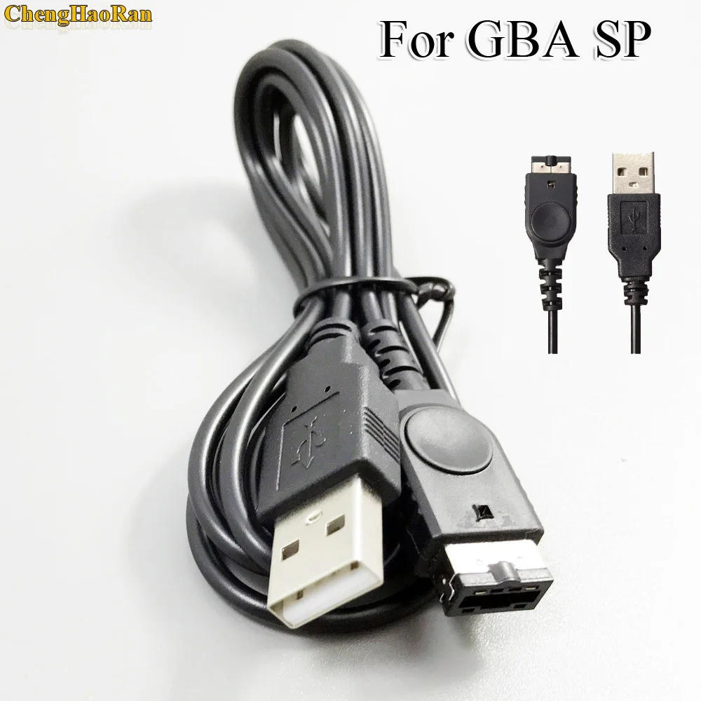USB кабель ChengHaoRanBlack для Nintendo Game Cube for NGS GS 2DS NDSi 3DS 3dsll/XL new3DS new3DSLL/XL GBA SP NDS 1 м|Запасные