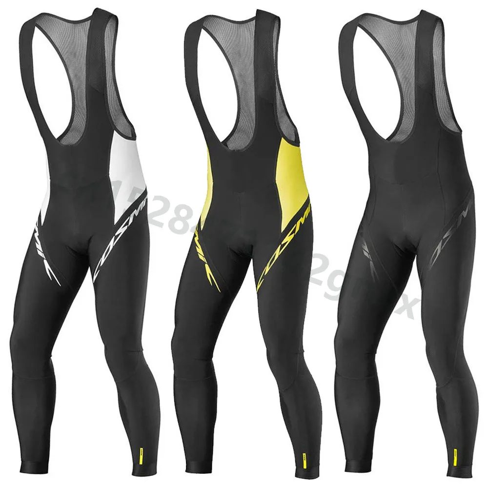 

NEW MAVIC 2019 Spring Autumn Men Cycling Long Pants bike Wear Bib Pants High-quality 9D Gel Pad MTB bicycle Ropa Ciclismo Hombre