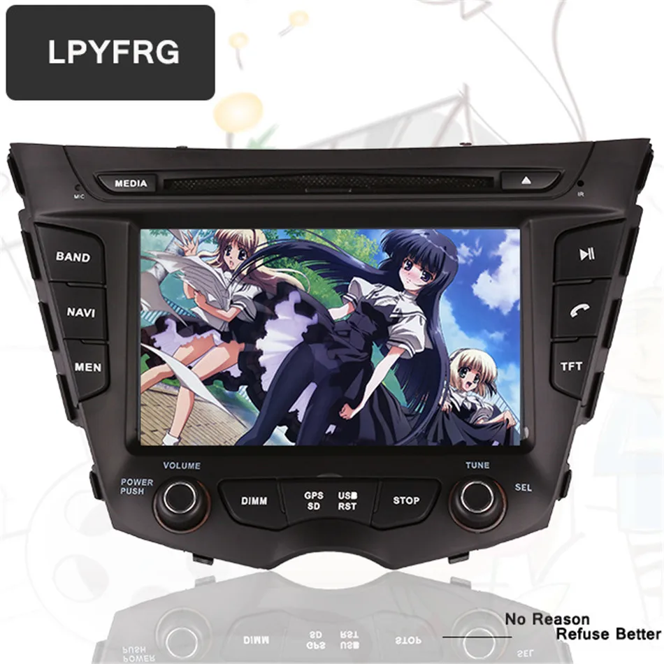 4G Android 9.0 Car DVD Player For Hyundai Veloster 2011 2012 2013 2014 2015 2016 2017 Gps navigatio