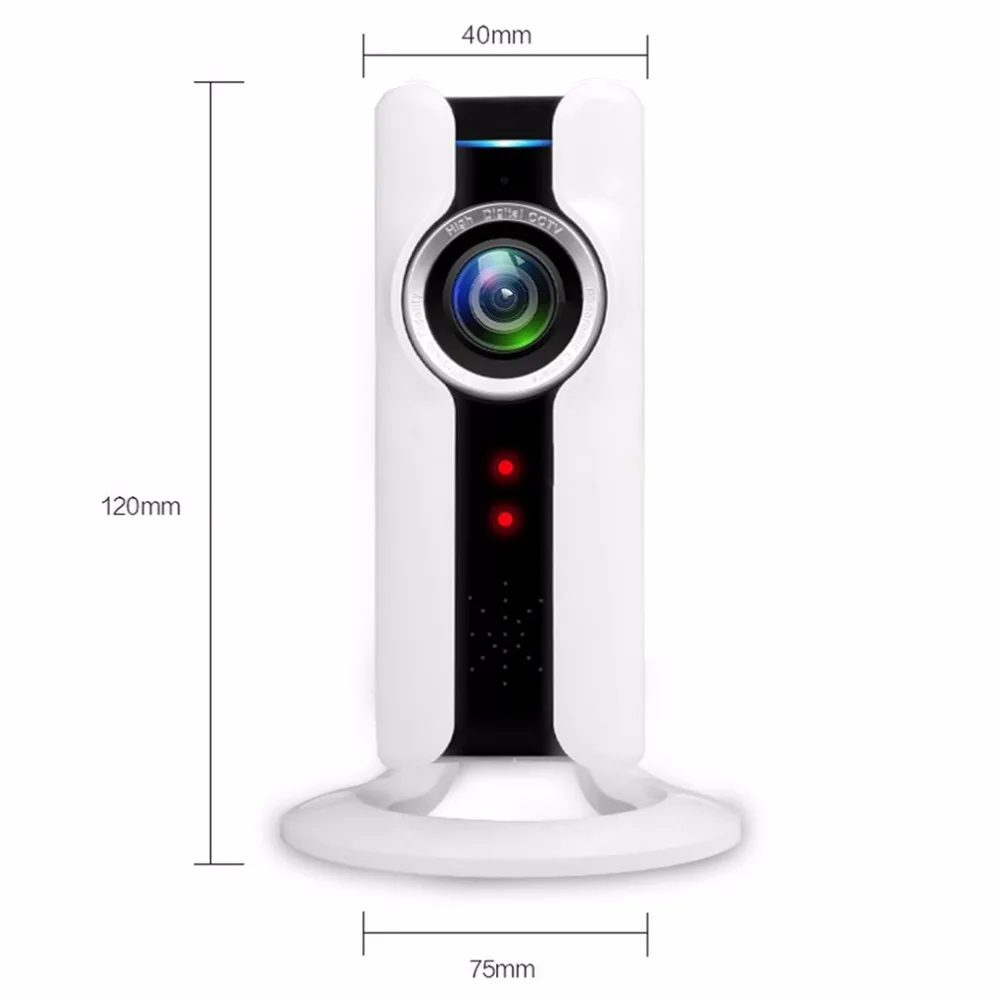 1080P Wireless IP Camera 180 Degree Panoramic Camera FishEye Night Vision Mini Baby Monitor Wifi CCTV Security IP Camera