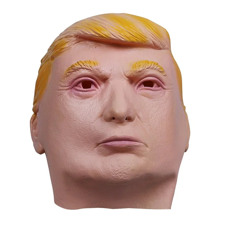 1PC Donald Trump Mask Billionaire Presidential Costume Latex Cospaly Mask For Halloween Party Decorations Ornament (5)