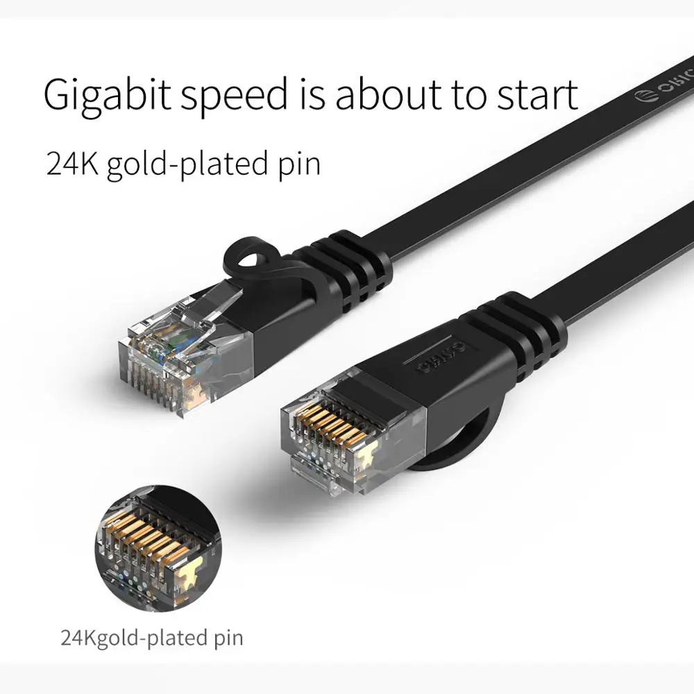Ethernet кабель ORICO CAT6 сетевой патч корд CAT 6 RJ45 250 МГц 1000 Мбит/с|cord|cord cable |