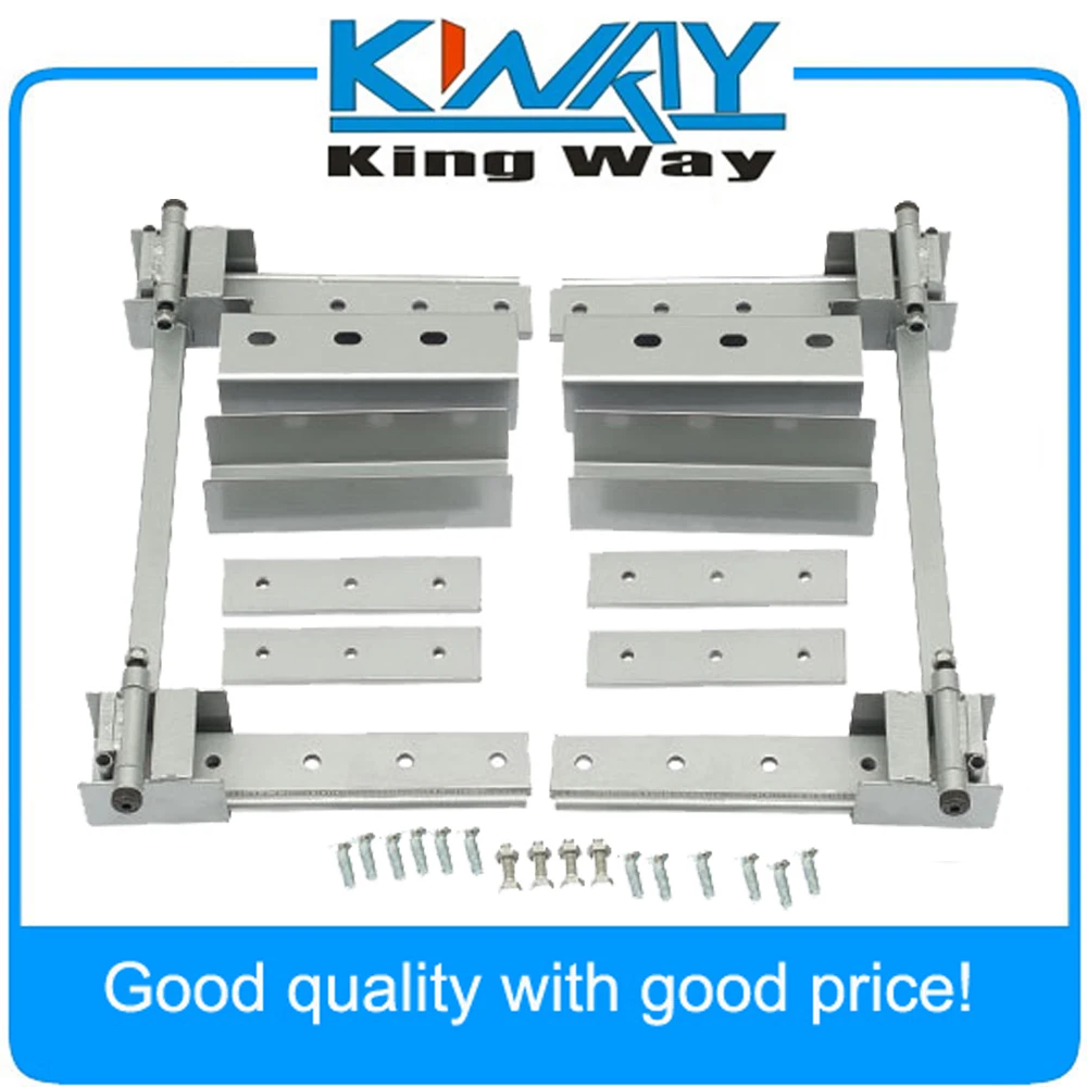 

New Super Heavy Duty Universal Hidden Hinge Kit For 2 Doors