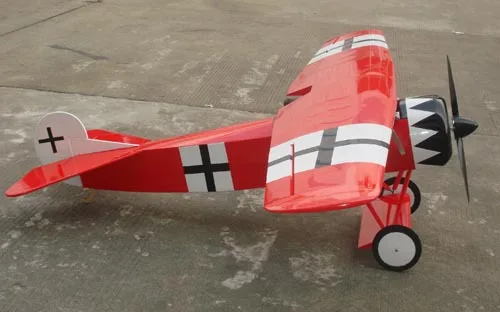 fokker rc plane