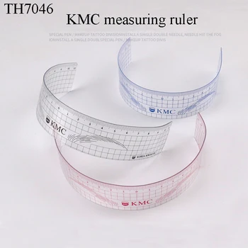 

1pc Microblading Eyebrow Ruler Tattoo Shaping Measuring Tools Permanent Makeup Reusable Plastic Eyebrow Stencils for Beginner