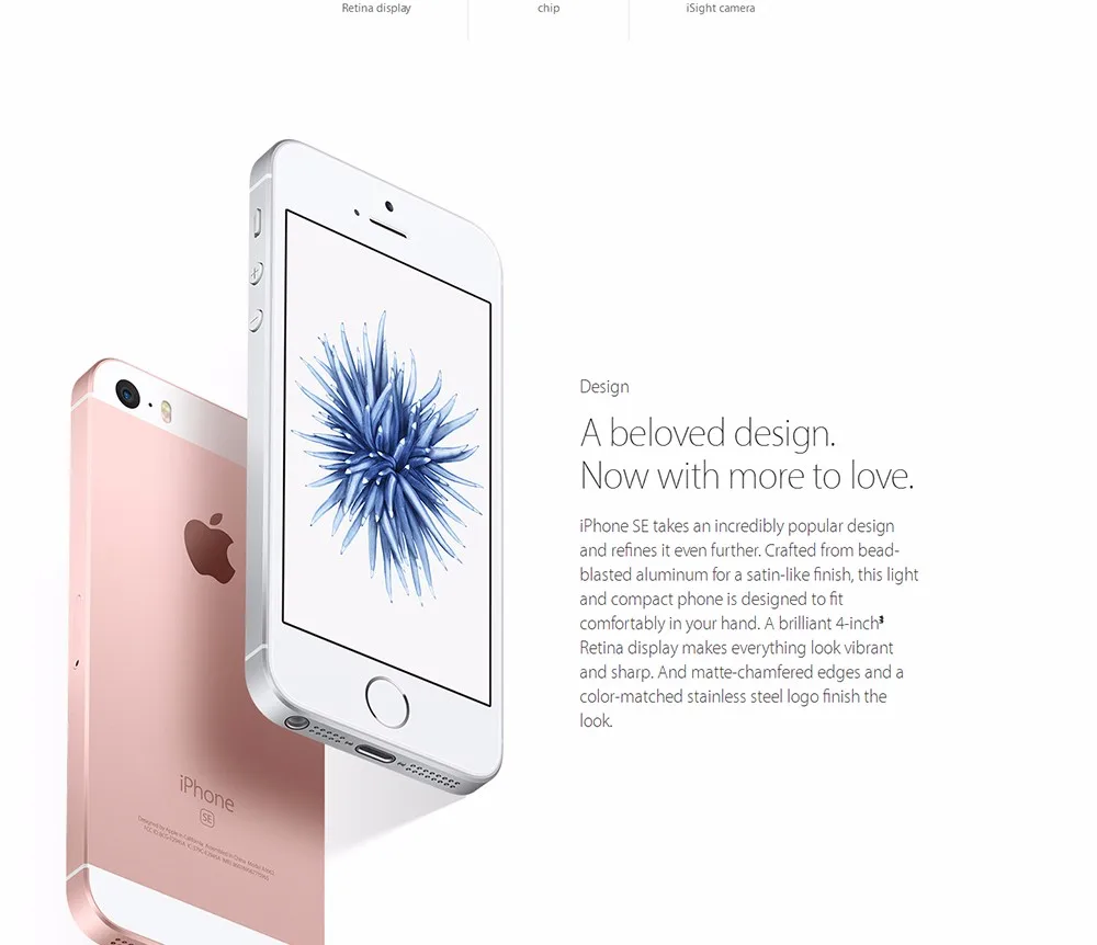 Разблокированный Apple iPhone SE двухъядерный процессор, 2 Гб RAM, 16 ГБ/64 Гб ROM 4 аппарат не привязан к оператору сотовой связи для мобильных телефонов на базе iOS Touch ID чип A9 4," 12.0MP SE чехол для телефона
