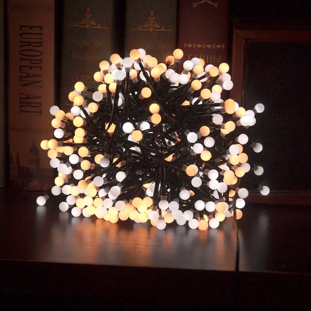 

3M 400 LEDs 3M 10Ft 400 LED String Fairy Light for Christmas Outdoor Indoor Decor Warm White Pink